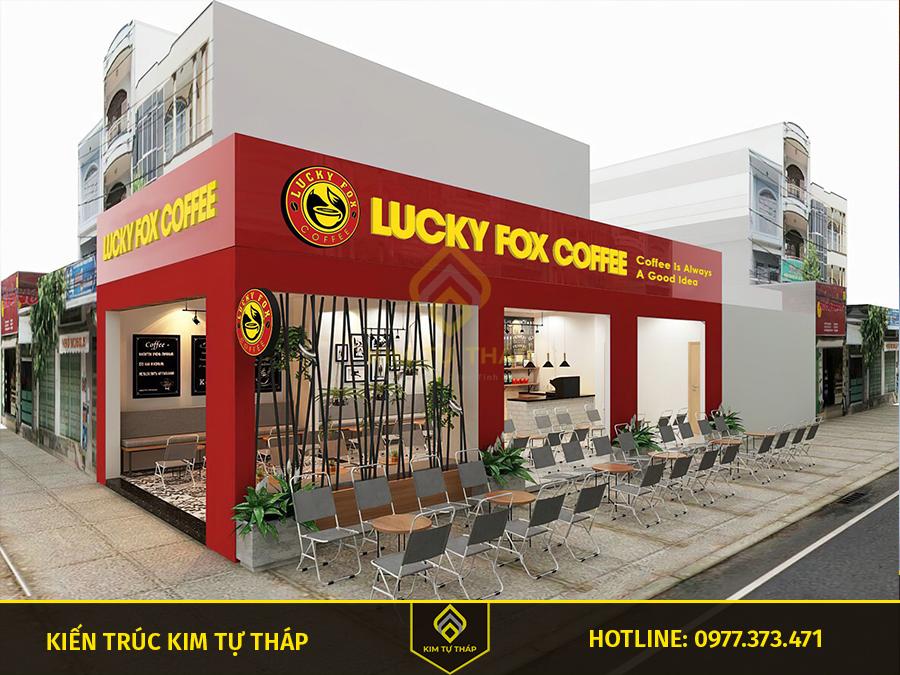 Thiết kế Lucky Fox Cafe Biên Hòa